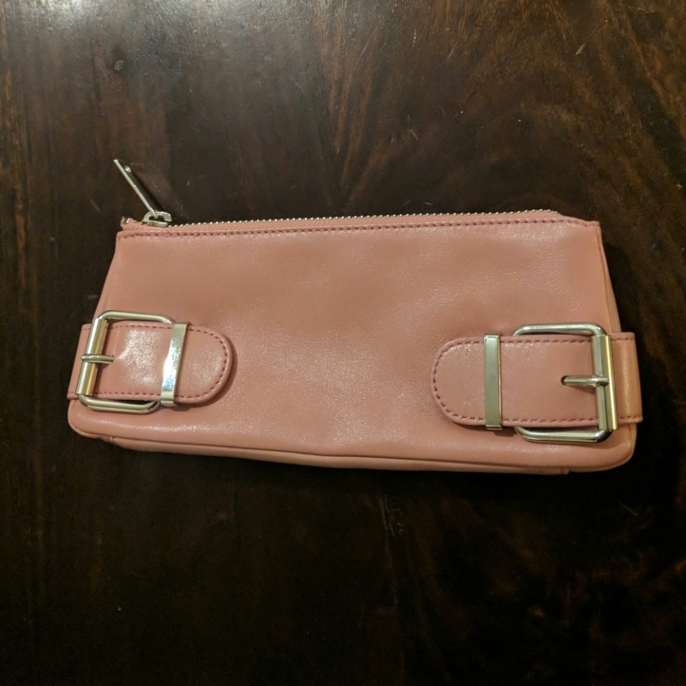 LIKE NEW Banana Republic pink clutch wallet